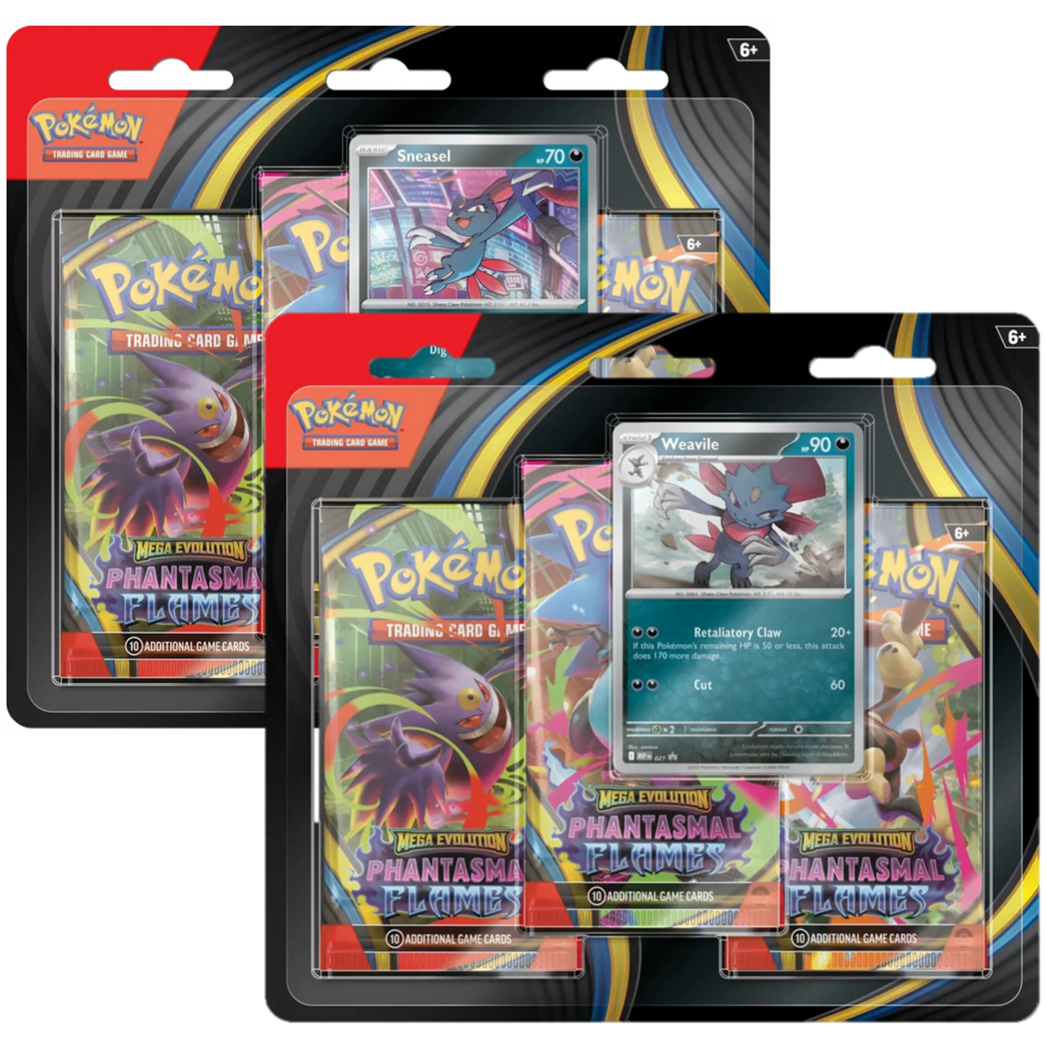 Blíster 3 sobres Fuegos Fantasmales