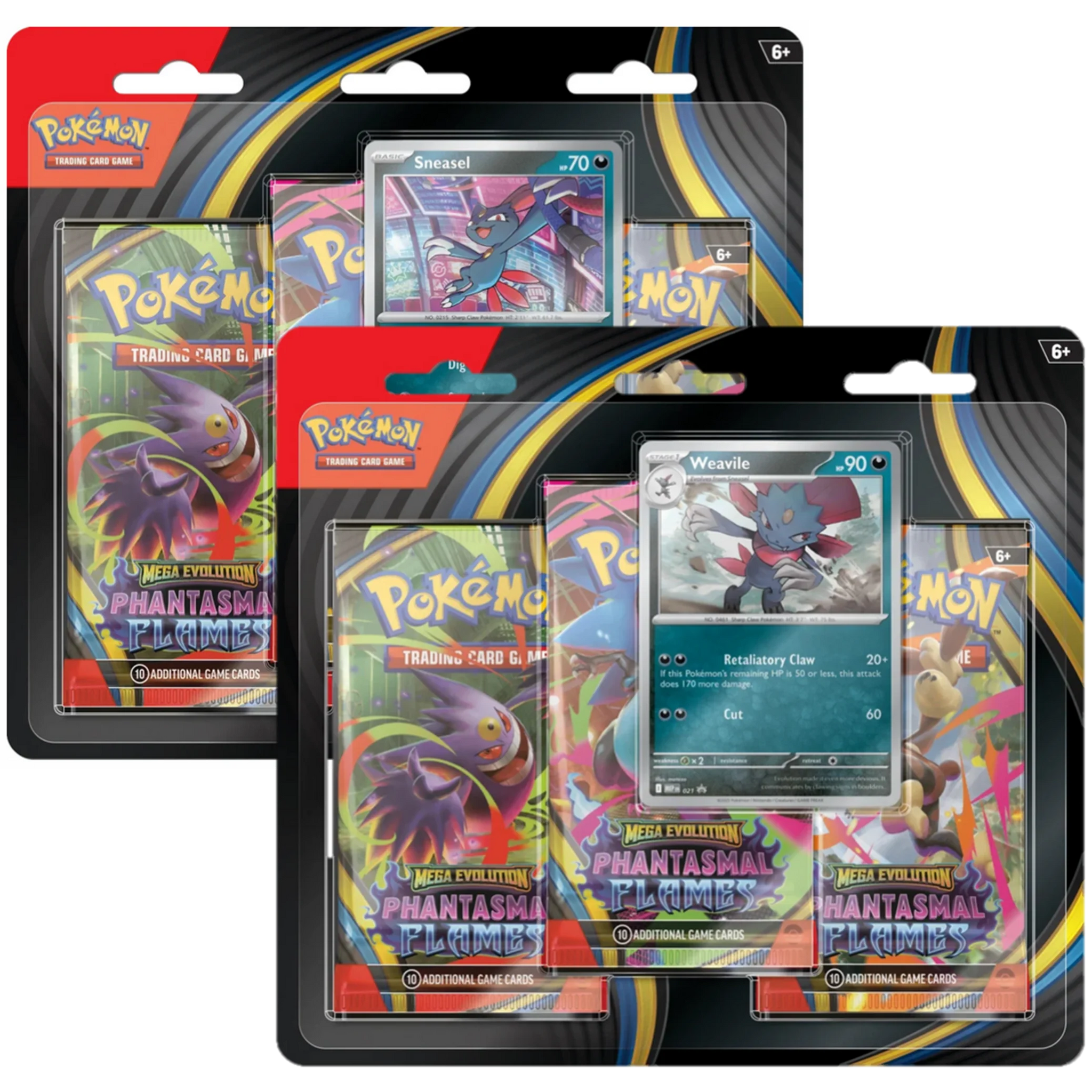 Blíster 3 sobres Fuegos Fantasmales