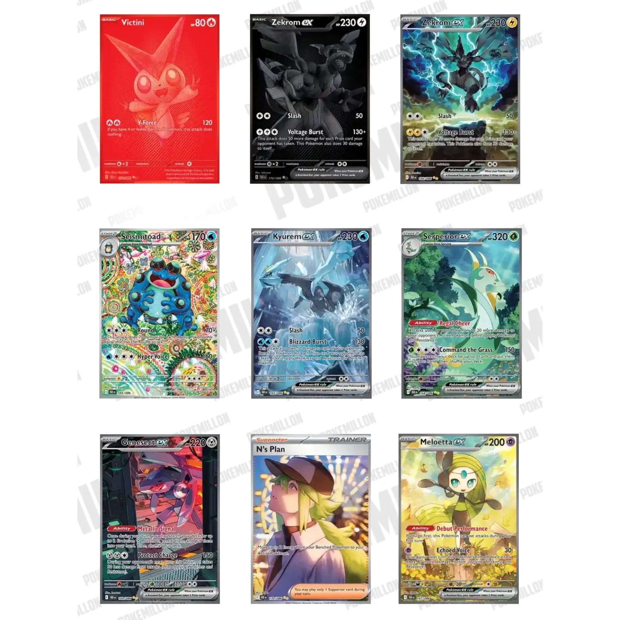 Mini Tin Fulgor Negro y Llama Blanca