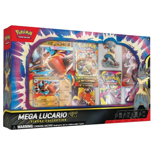 Coleccion Mega-Lucario con figura