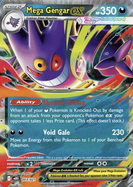 Baraja Mega-Gengar EX