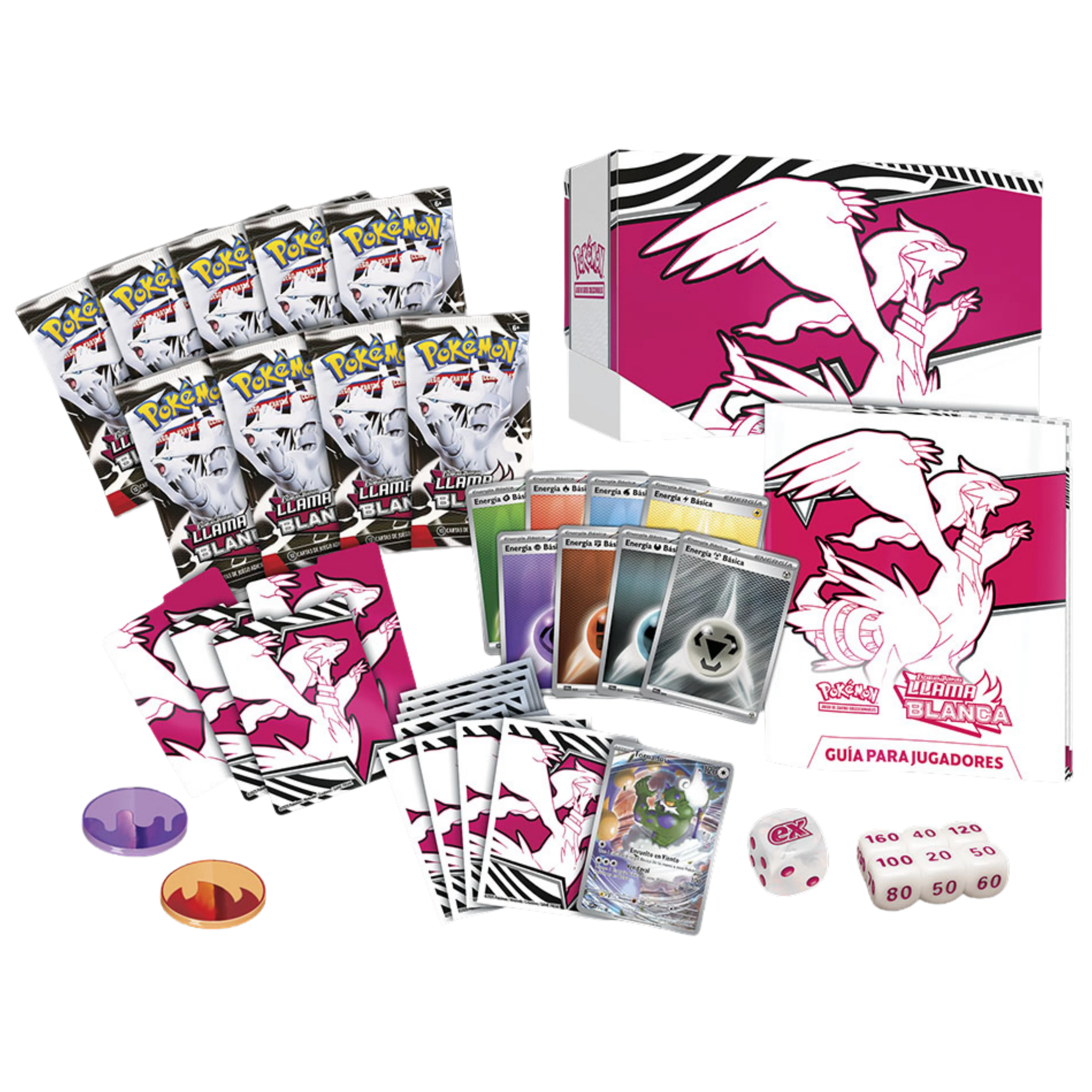 ELITE TRAINER BOX - Llama Blanca. esp